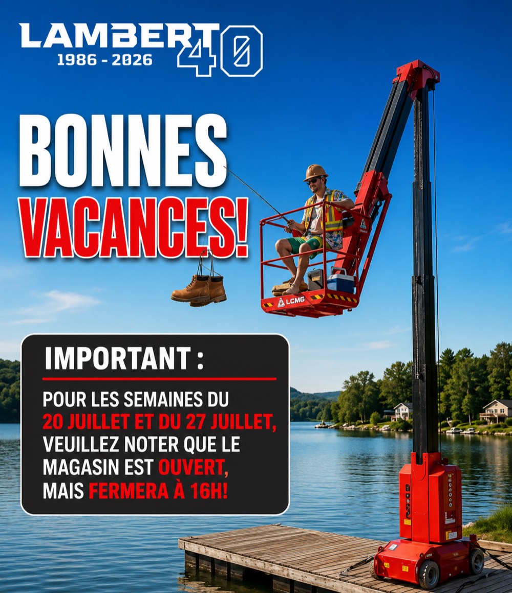 Bonnes vacances! IMPORTANT : pour les semaines du 20 juillet et du 27 juillet, le magasin est ouvert mais fermera à 16h.
